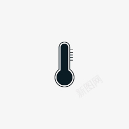 温度计矢量图标元素ai_新图网 https://ixintu.com 矢量 元素 图标 温度计