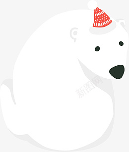北极熊动物白色冷png免抠素材_新图网 https://ixintu.com 北极熊 动物 白色 冷