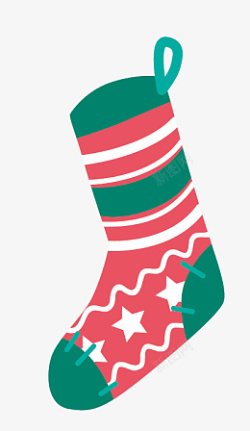 圣诞袜子圣诞节圣诞快乐礼物素材