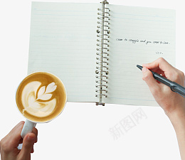 书写便签咖啡png免抠素材_新图网 https://ixintu.com 书 写 便签 咖啡