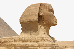 埃及狮面人身像素材