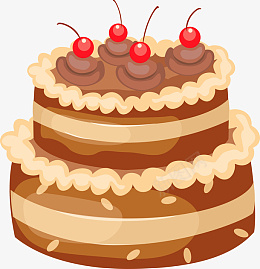 巧克力樱桃美味蛋糕png免抠素材_新图网 https://ixintu.com 巧克力 樱桃 美味 蛋糕 食物