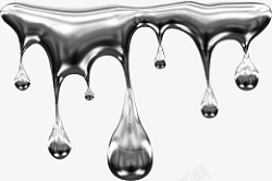 液体金属酸性金属液体高清图片