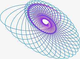 蓝色渐变科技感线条png免抠素材_新图网 https://ixintu.com 蓝色渐变 科技感 线条 螺旋