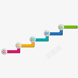 阶梯时间轴png免抠素材_新图网 https://ixintu.com 信息表 时间轴 商务 流程 简约 通用 阶梯 顺序