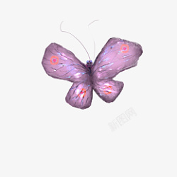水彩蝴蝶装饰手绘卡通水彩蝴蝶高清图片