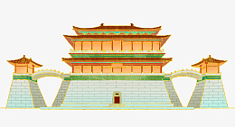 古代建筑物楼房阶梯png免抠素材_新图网 https://ixintu.com 古代建筑物 古建筑 楼房 中国风 房子 古代元素 古楼 古代亭台楼阁