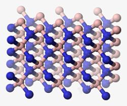 氮化硼的性质合成及化合物化学三维效应素材