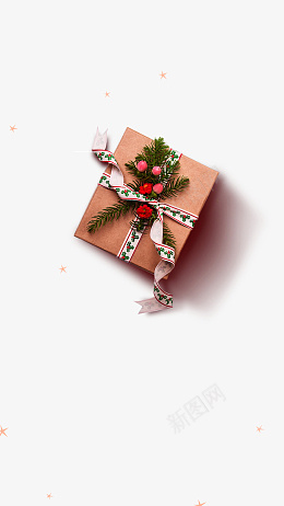 圣诞元素礼物盒png免抠素材_新图网 https://ixintu.com 礼物 圣诞 包装 丝带