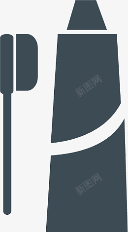牙膏牙刷图标png_新图网 https://ixintu.com 牙膏 牙刷 洗漱 用品 元素 图标