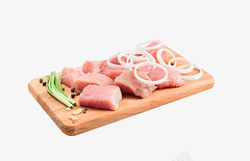 猪肉美食摆盘素材