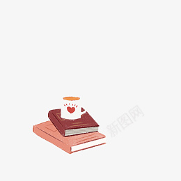 咖啡书吧书本png免抠素材_新图网 https://ixintu.com 咖啡 咖啡书吧 书本 书