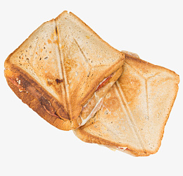 两个叠在一起的面包png免抠素材_新图网 https://ixintu.com 面包 黄色的面包 夹心面包 美味的