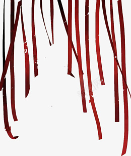 红色的装饰绸带png免抠素材_新图网 https://ixintu.com 红色 绸带 古风 中国风
