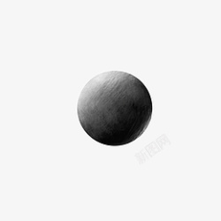 体球手绘黑白球体高清图片
