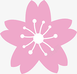 粉色的小粉花png免抠素材_新图网 https://ixintu.com 花 粉 色 颜色 花骨朵 剪纸