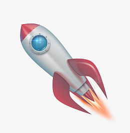 火箭发射加速png_新图网 https://ixintu.com 火箭 发射加速 清理 一键加速