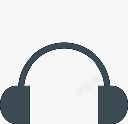 音乐耳机元素图标png_新图网 https://ixintu.com 音乐 耳机 电竞耳机 元素 图标