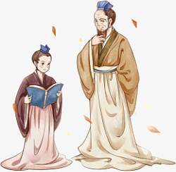 教师节古代老师给学生讲课素材