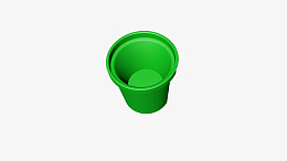 绿色环保的垃圾桶psd免抠素材_新图网 https://ixintu.com 垃圾桶 垃圾 绿色 垃圾分类 环保