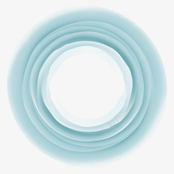 极坐标矢量圆环边框设计高清图片