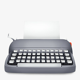 打字机作家oldschooliconsetpng免抠素材_新图网 https://ixintu.com typewriter 打字机 writer 作家