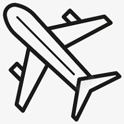 交通工具飞机图标免抠图素材
