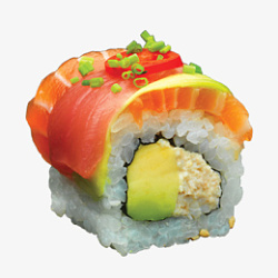 单个寿司彩虹单个寿司高清图片