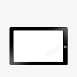 IPAD平板电脑png免抠素材_新图网 https://ixintu.com 免抠素材 平板电脑 平板 苹果 黑色