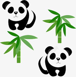 熊猫国宝中国元素素材