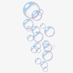 高清水珠png水泡素材图标