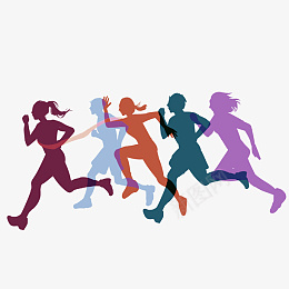 运动会跑步人物png免抠素材_新图网 https://ixintu.com 健身 小人 比赛 跑步 运动