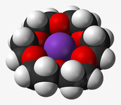 苯化学分子结构模型高清图片