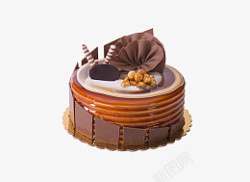 独一无二巧克力水果生日蛋糕独特高清图片