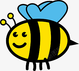 矢量卡通小蜜蜂素材图eps免抠素材_新图网 https://ixintu.com 蜂蜜 蜜蜂 卡通 彩色 创意 装饰 小清新 图案 可爱
