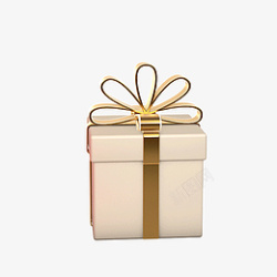 金色质感边框金色质感礼物盒高清图片
