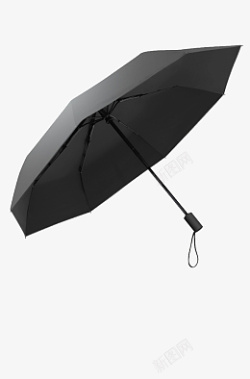 黑色晴雨伞黑色全自动晴雨伞高清图片