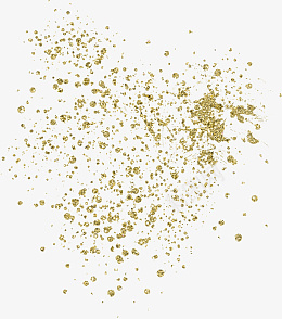 金色喷墨颗粒png免抠素材_新图网 https://ixintu.com 金色 喷墨 颗粒 分散
