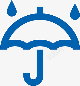 防潮防水图标png_新图网 https://ixintu.com 防潮 防水 水滴 雨伞 图标