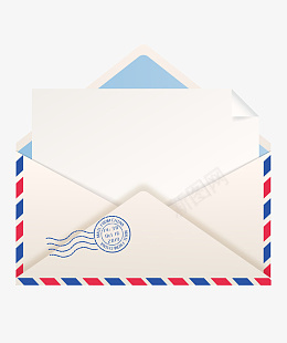 西式信封信件png免抠素材_新图网 https://ixintu.com 西式信封 信件 信封 信纸 蓝色 邮戳