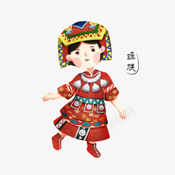中华民族文化中华民族少数民族高清图片