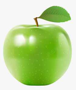 矢量图水果青苹果水果店装饰高清图片