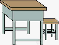 学校课室学校课室课桌椅高清图片