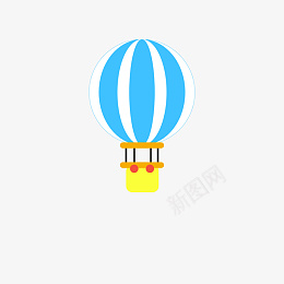 热气球免抠矢量图标png_新图网 https://ixintu.com 热气球 矢量 免抠 透明