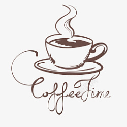 咖啡下午茶logo素材