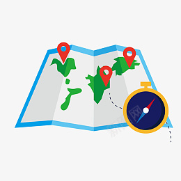 目的地指南针旅行旅游地图png免抠素材_新图网 https://ixintu.com 目的地 地图 旅游 旅行