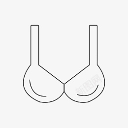 文胸胸罩图标png_新图网 https://ixintu.com 衣服 服装 内衣 文胸 胸罩