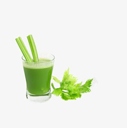 绿色芹菜汁素材素材