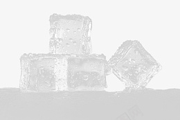 透明冰块两块饮品psd免抠素材_新图网 https://ixintu.com 透明 冰块 两块 饮品