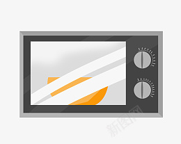 手绘家电微波炉插画png免抠素材_新图网 https://ixintu.com 定时的微波炉 手绘家电插画 家电微波炉 微波炉烤箱 卡通插画